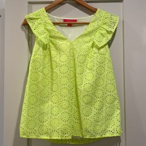 Lilly Pulitzer Eyelet top